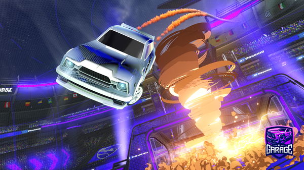 A Rocket League car design from tiooooomns