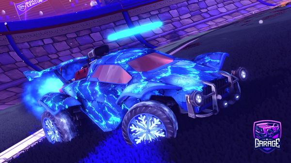 A Rocket League car design from W_REDAA