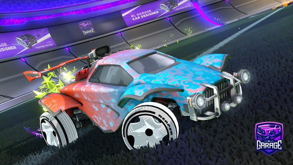 A Rocket League car design from Shooteo2313