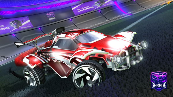 A Rocket League car design from Tlar6