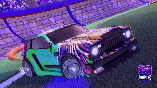 A Rocket League car design from DarkLegend546