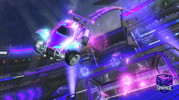 A Rocket League car design from CalWheezy