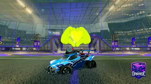 A Rocket League car design from Mistrzu7