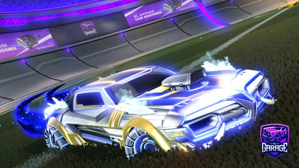 A Rocket League car design from tanglesj