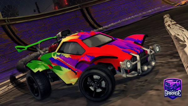 A Rocket League car design from WarrantBulb4761