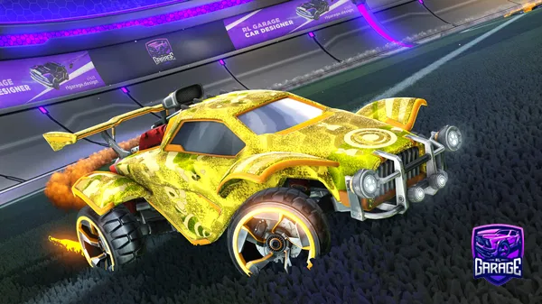 A Rocket League car design from SHERRI_SWAG
