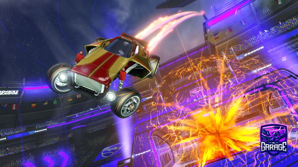 A Rocket League car design from wlh15b