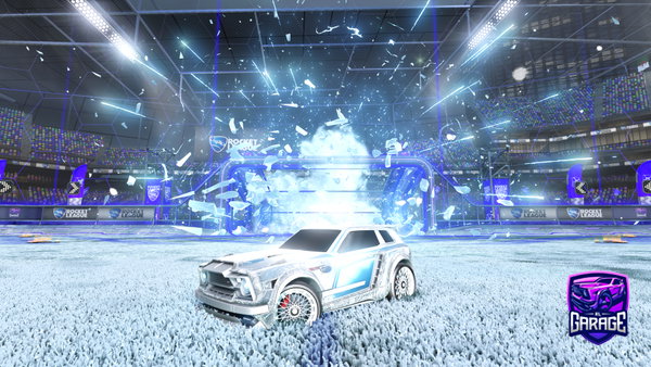 A Rocket League car design from DoobieGuapo