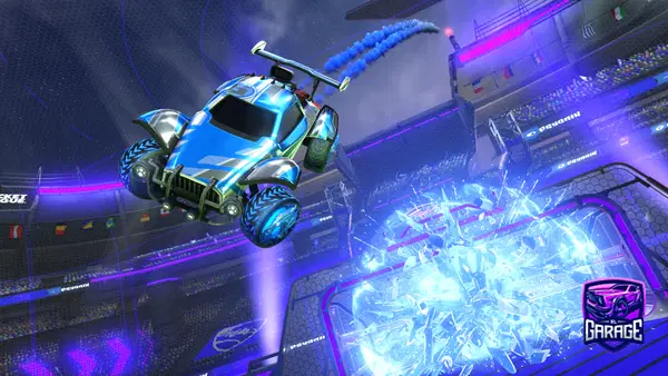 A Rocket League car design from Atroya