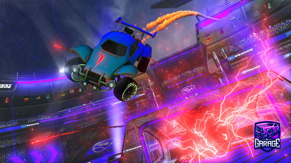 A Rocket League car design from Poppydog8625