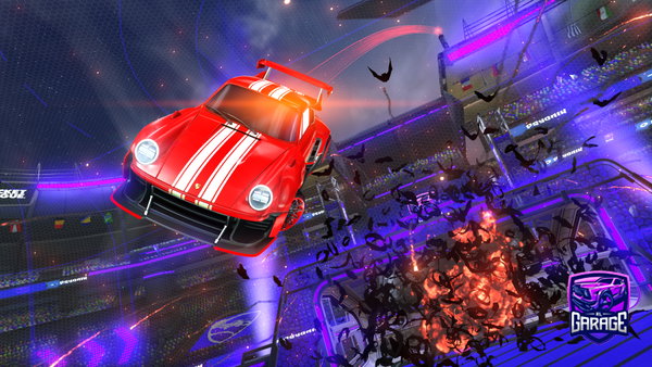 A Rocket League car design from BananaPeel209