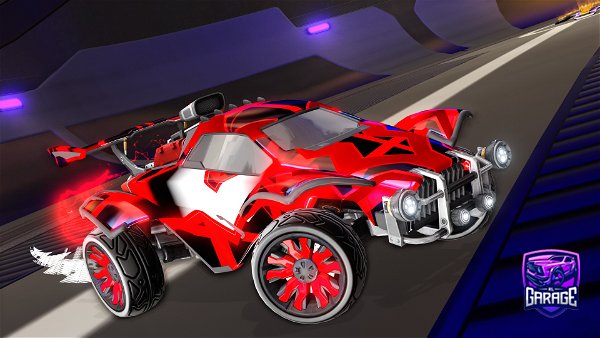 A Rocket League car design from Mec_GAMER