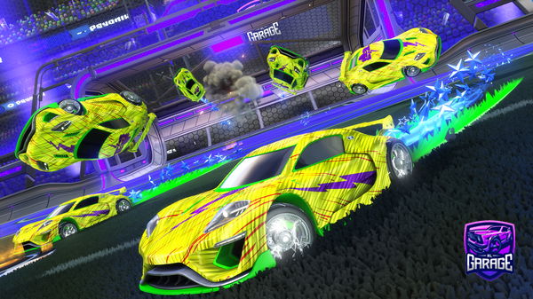 A Rocket League car design from Sleepless8