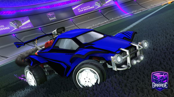 A Rocket League car design from gar-7