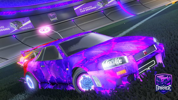 A Rocket League car design from Itz_schope