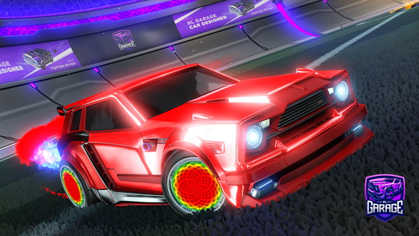 A Rocket League car design from osmanoo