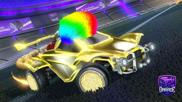 A Rocket League car design from alpha_boostRL