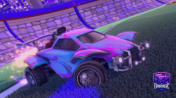 A Rocket League car design from Zevonxr