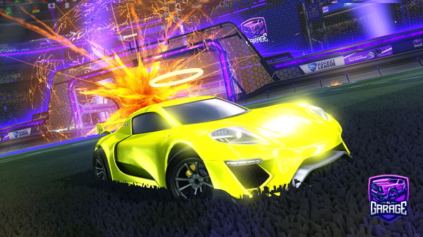 A Rocket League car design from Fchdjfhdfhdu