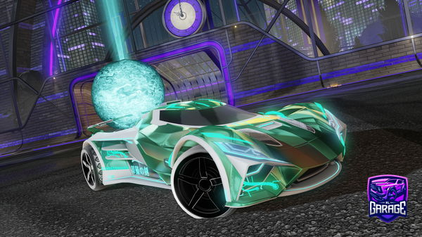 A Rocket League car design from Mc_FLY7996