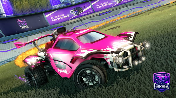 A Rocket League car design from PLOUTTY