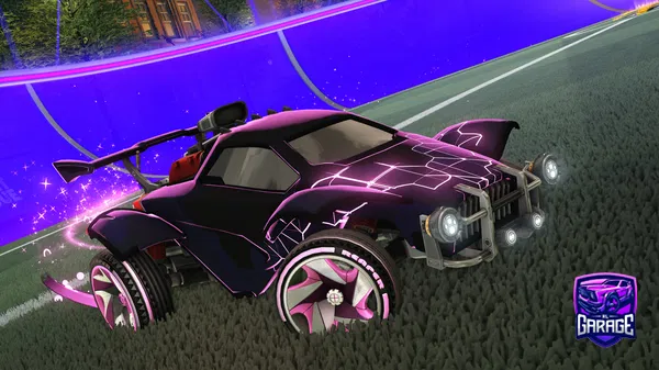 A Rocket League car design from Verrkami