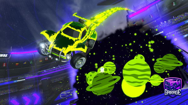 A Rocket League car design from ImmediateCat8564OnPSN