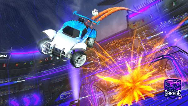 A Rocket League car design from Grex2007