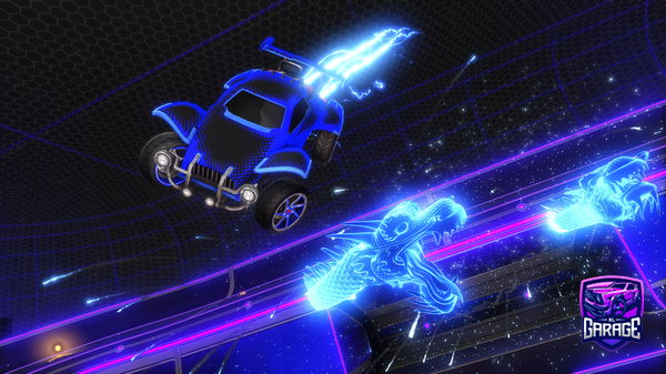 A Rocket League car design from V1P3RZ