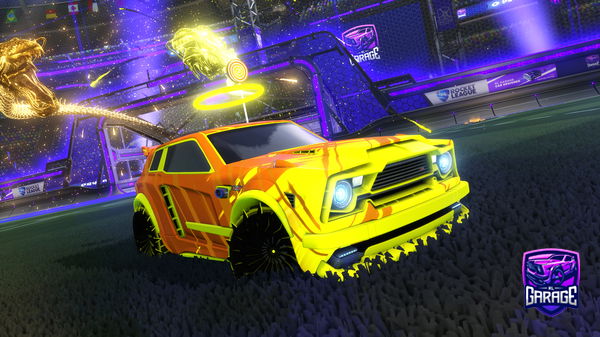 A Rocket League car design from JMGGod