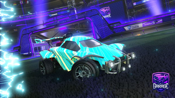 A Rocket League car design from LettuceMan5523