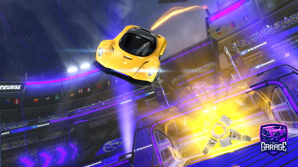 A Rocket League car design from SpoodsterB0i