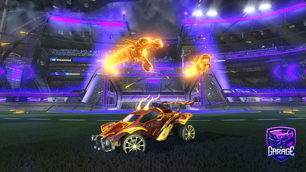 A Rocket League car design from skrrrtt420