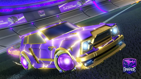 A Rocket League car design from MisterMelone