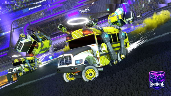 A Rocket League car design from Sheepdog_YT2