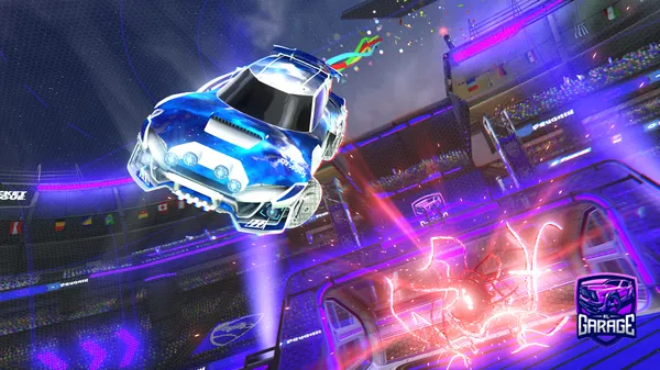 A Rocket League car design from RegimentedVex