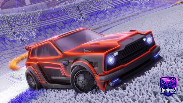 A Rocket League car design from PuxlanXD