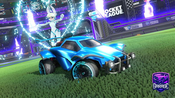 A Rocket League car design from Freetina03