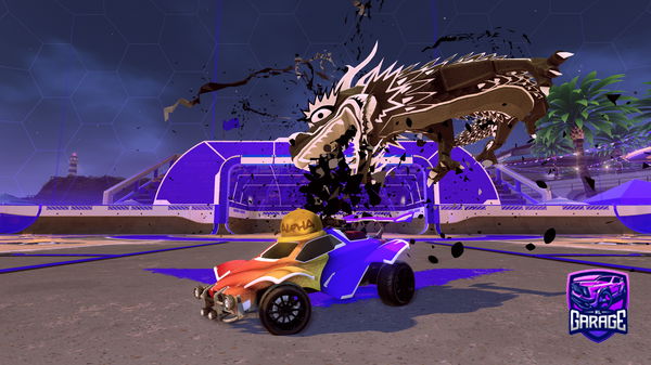 A Rocket League car design from cjm_rl