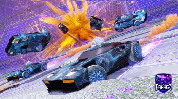 A Rocket League car design from foolfoolfool