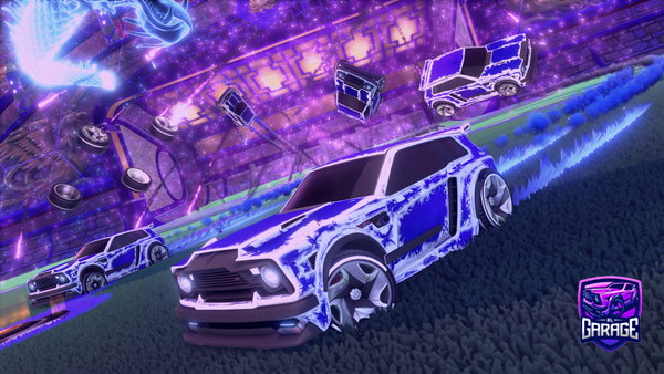 A Rocket League car design from Wizzowiwb
