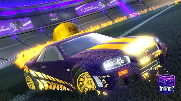 A Rocket League car design from i-like-pinches