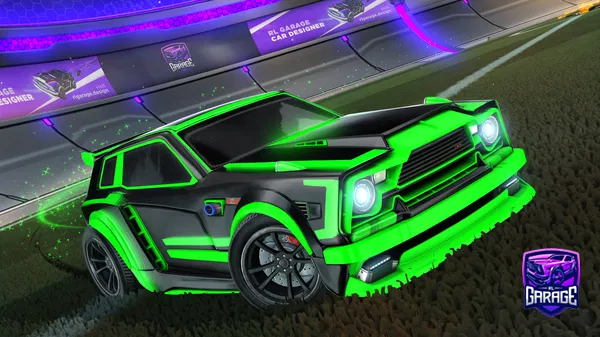 A Rocket League car design from floopdafinn