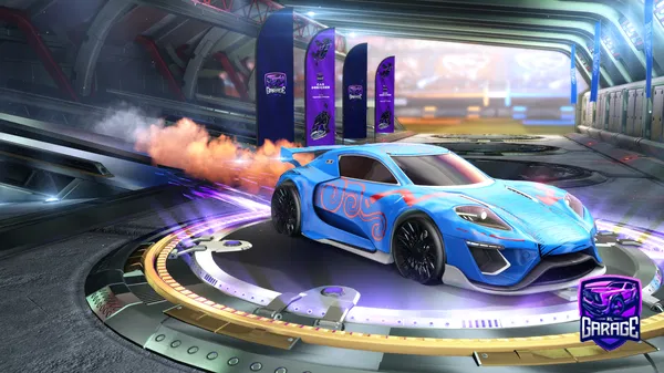 A Rocket League car design from TheGrapeBambeano
