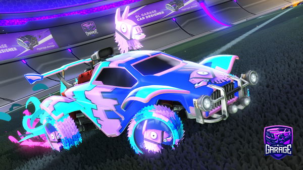 A Rocket League car design from Xoticgg