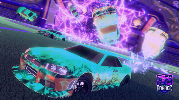 A Rocket League car design from Sesi51