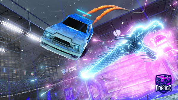 A Rocket League car design from Bledart1473