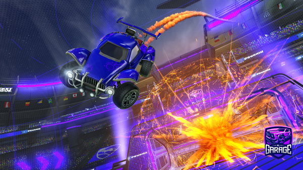 A Rocket League car design from M7MD6996