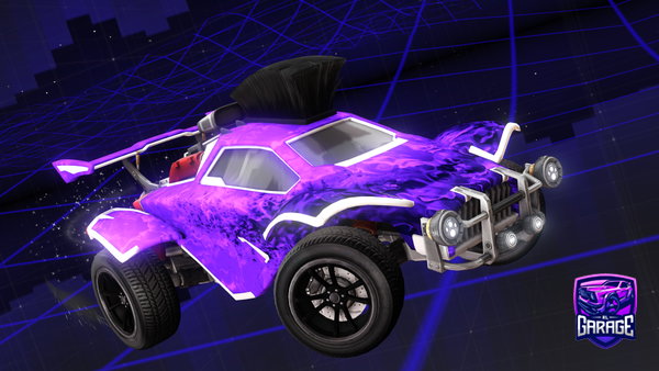 A Rocket League car design from SkwishyCat