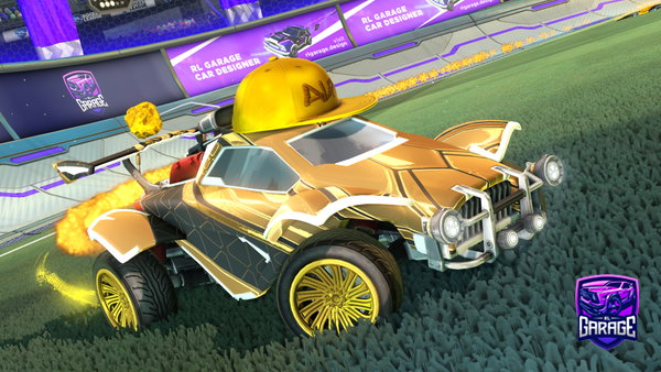 A Rocket League car design from Saud709XS